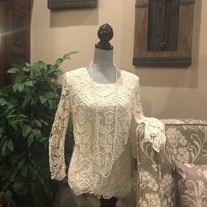 Beautiful lace/Crotchet Blouse